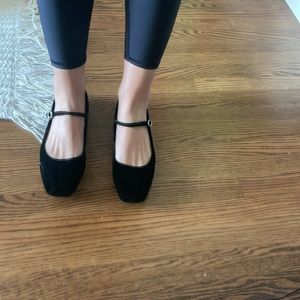 Aeyde Black Flats